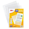 200 RUBEX Clear Heavyweight Sheet Protectors, Holds 8.5 x 11 inch Sheets