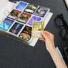 100 Clear Heavyweight Trading Card Holders, 9 Pocket Card Holder