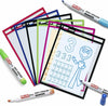 Dry Erase Pockets, Dry Erase Sleeves, Plastic Sleeves, Reusable Sheet Protectors