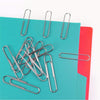 Silver Paper Clips Small, Medium, Big Assorted Sized Paper Clips, Durable 700